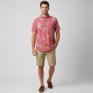 👕RIP CURL - Jungle Short Sleeve Button-down